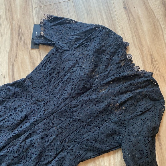Lulus Black Lace Dress - Picture 2 of 3